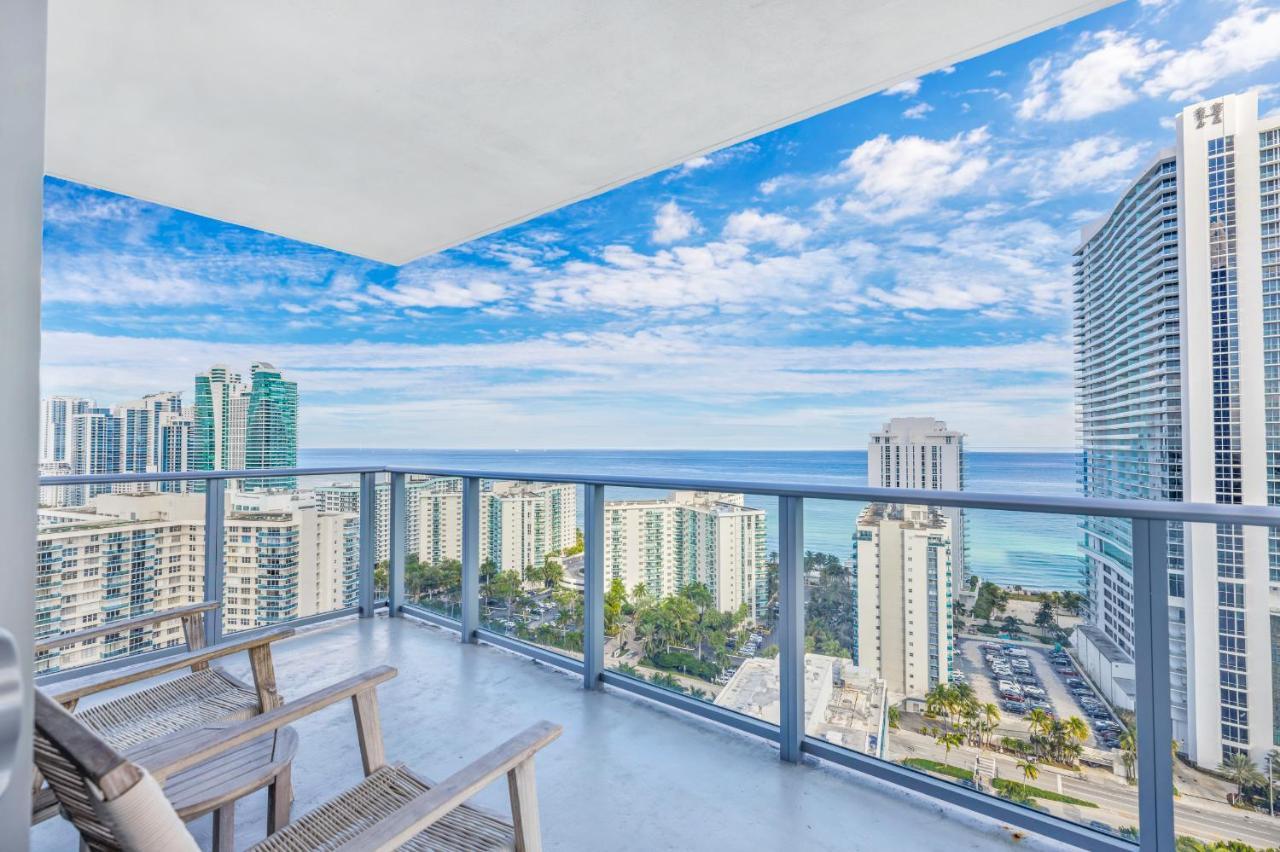 Hyde Beach House Resort - Million Apartment 2Bd 2Ba, Direct Ocean View, 1 Min From Beach, 6 Guests Hollywood Buitenkant foto