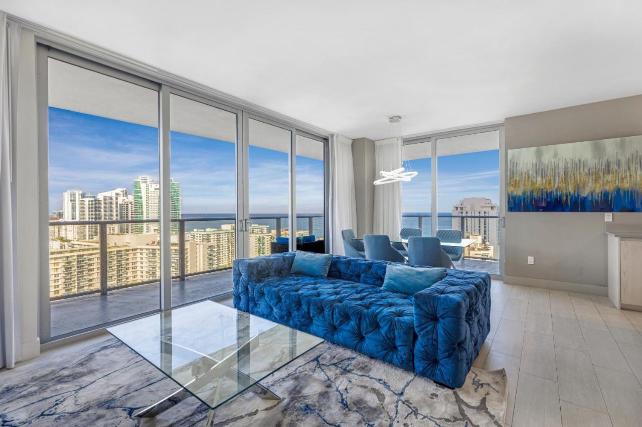 Hyde Beach House Resort - Million Apartment 2Bd 2Ba, Direct Ocean View, 1 Min From Beach, 6 Guests Hollywood Buitenkant foto