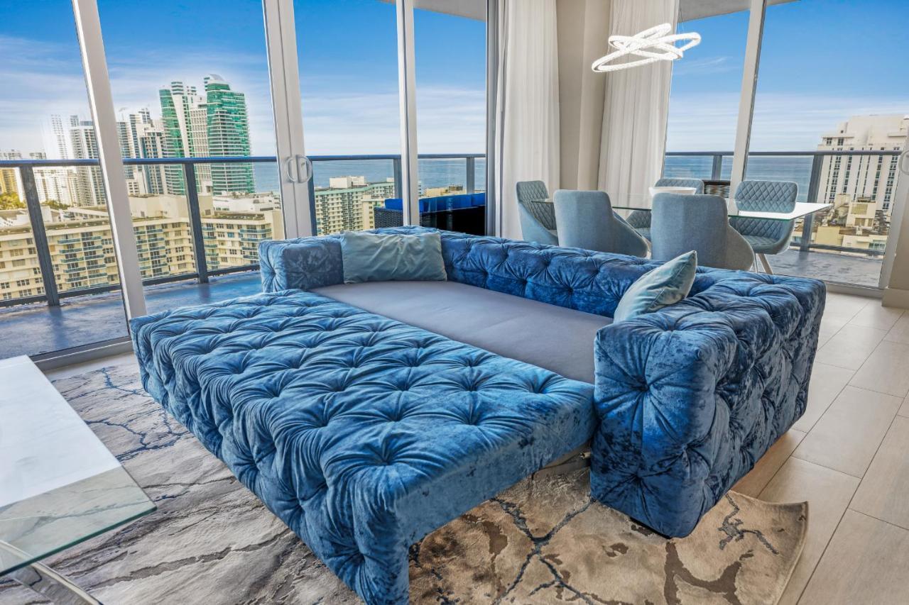 Hyde Beach House Resort - Million Apartment 2Bd 2Ba, Direct Ocean View, 1 Min From Beach, 6 Guests Hollywood Buitenkant foto
