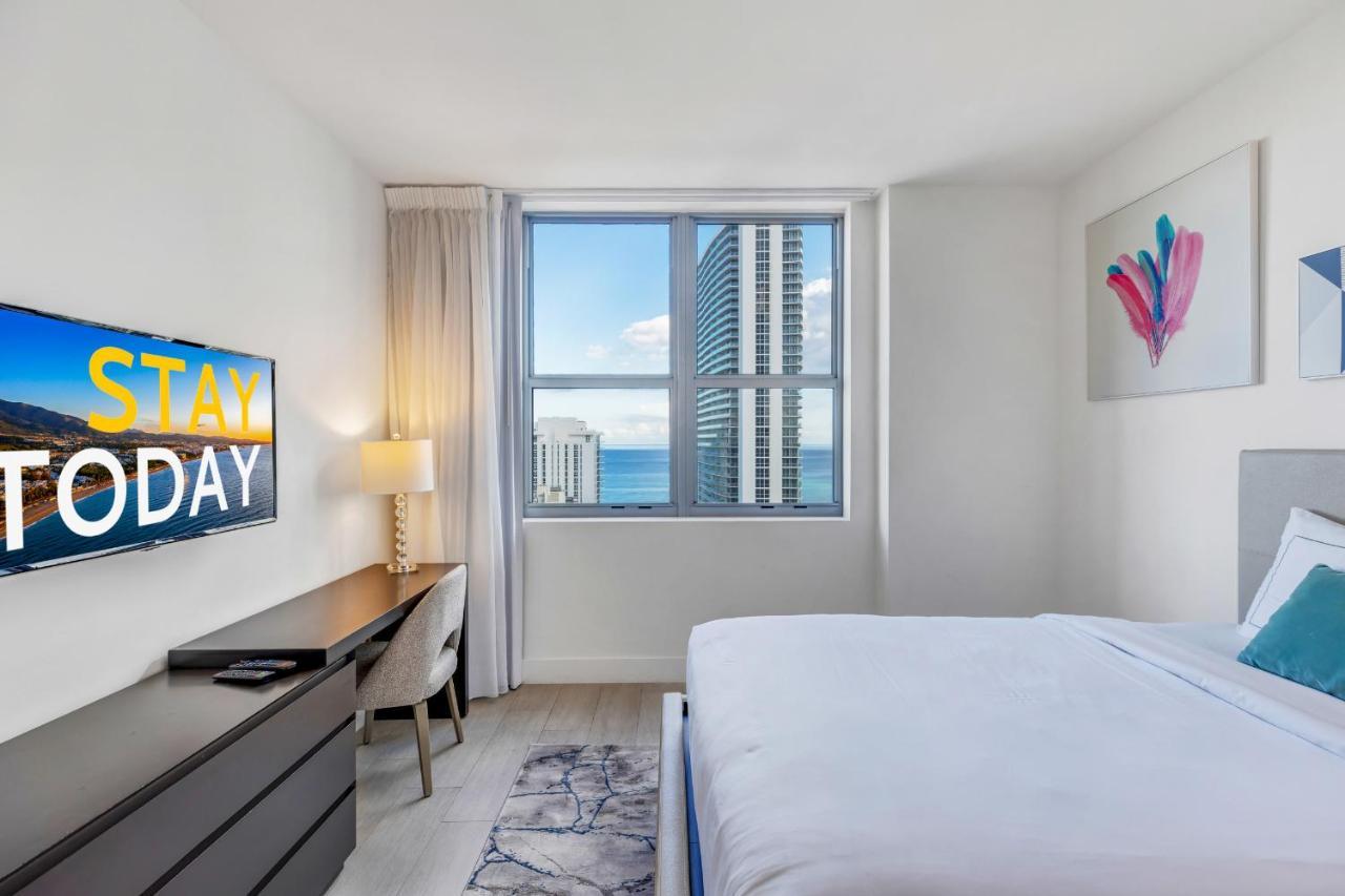 Hyde Beach House Resort - Million Apartment 2Bd 2Ba, Direct Ocean View, 1 Min From Beach, 6 Guests Hollywood Buitenkant foto