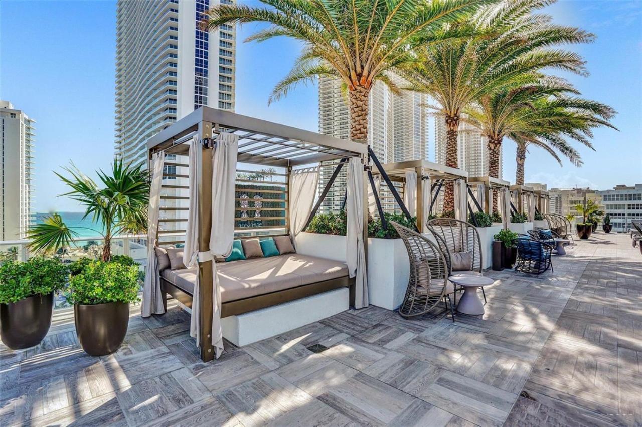 Hyde Beach House Resort - Million Apartment 2Bd 2Ba, Direct Ocean View, 1 Min From Beach, 6 Guests Hollywood Buitenkant foto